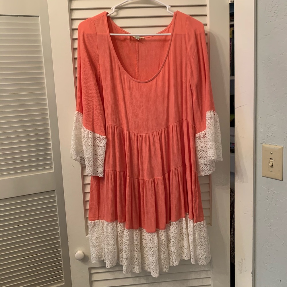 Boho style dress.